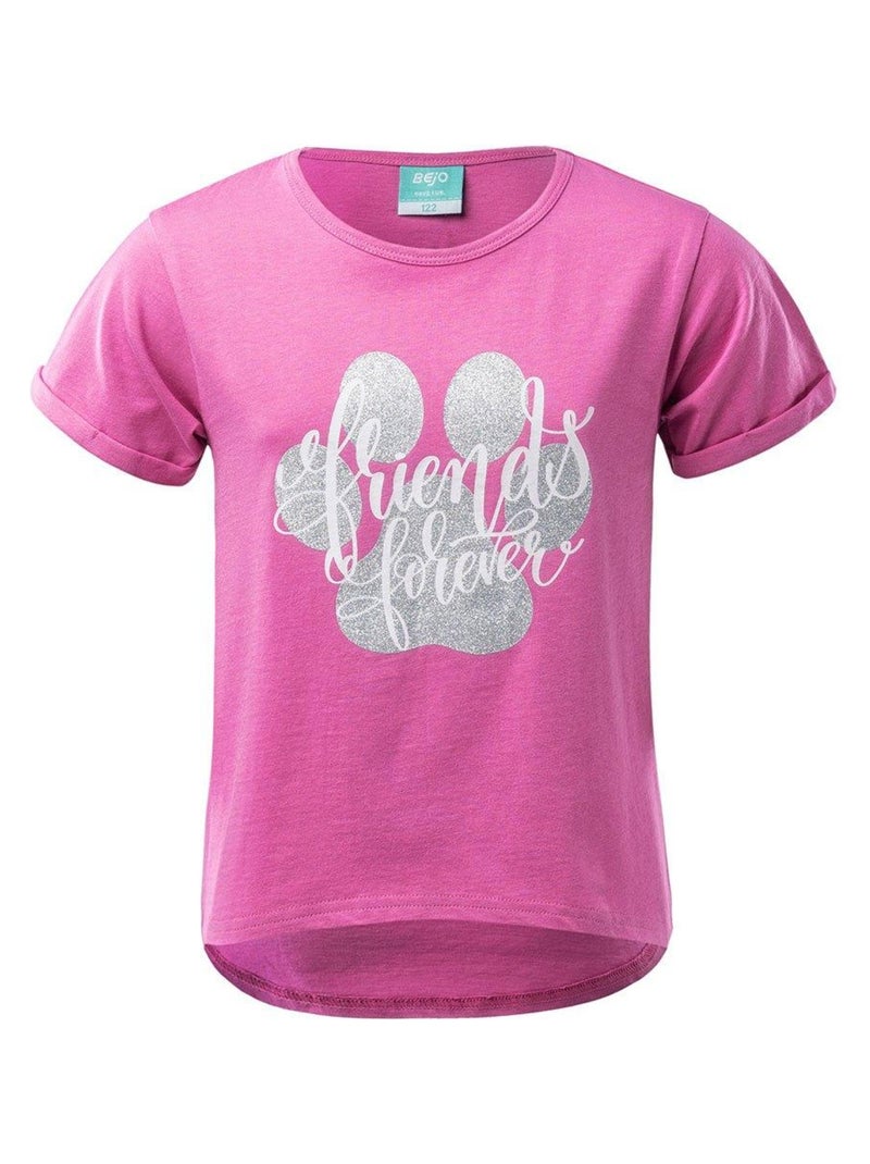 Bejo - T-shirt BLOOM Rose clair - Kiabi
