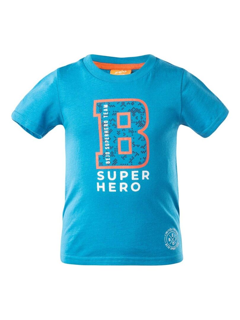Bejo - T-shirt LUCKY Bleu électrique - Kiabi