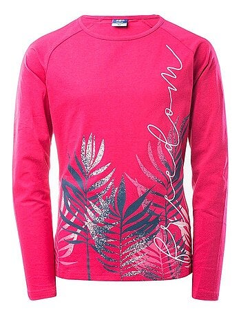 Bejo - T-shirt manches longues motif/style Feuilles RUTH