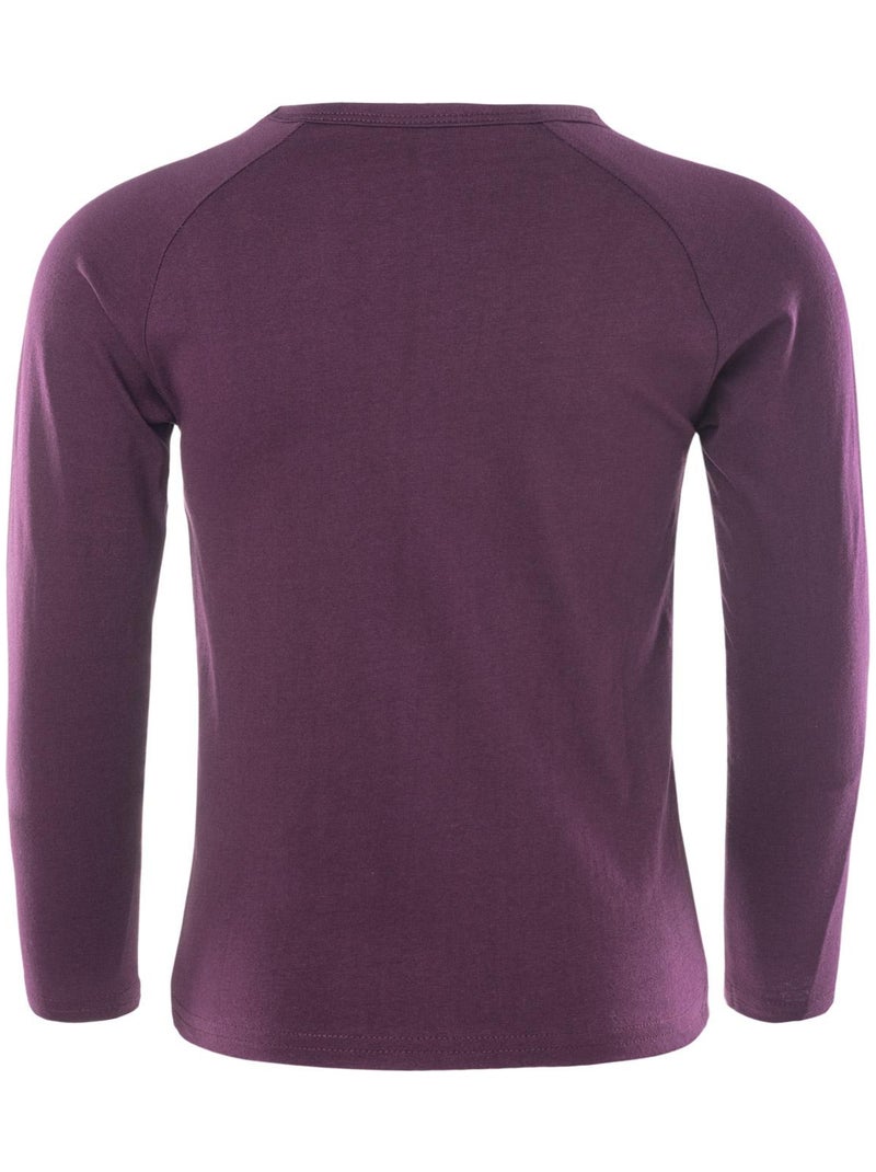 Bejo - T-shirt manches longues RITA Violet foncé - Kiabi