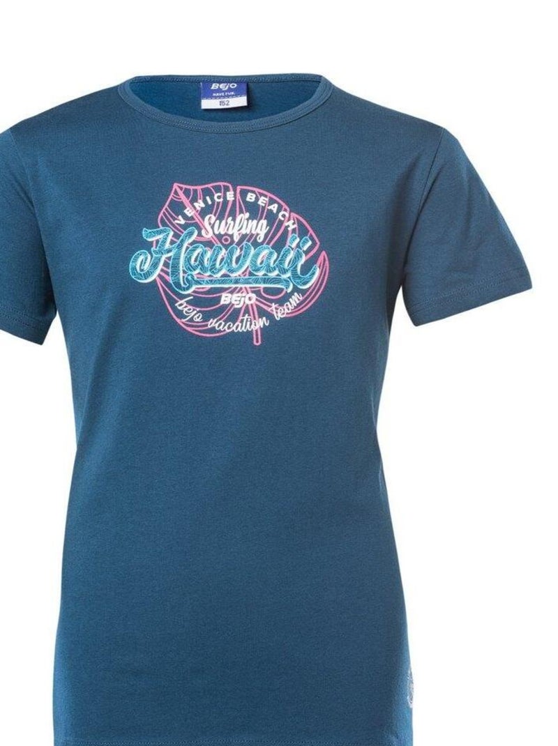 Bejo - T-shirt MOANA Bleu pétrole - Kiabi