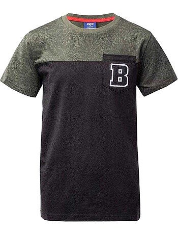 Bejo - T-shirt motif/style bicolore