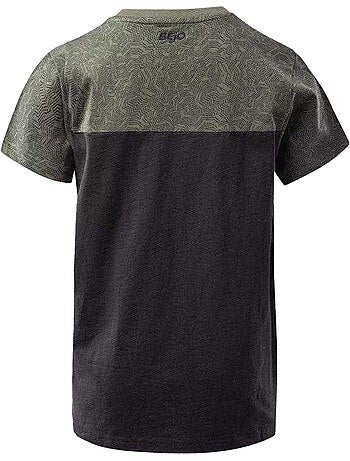 Bejo - T-shirt motif/style bicolore