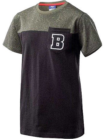 Bejo - T-shirt motif/style bicolore