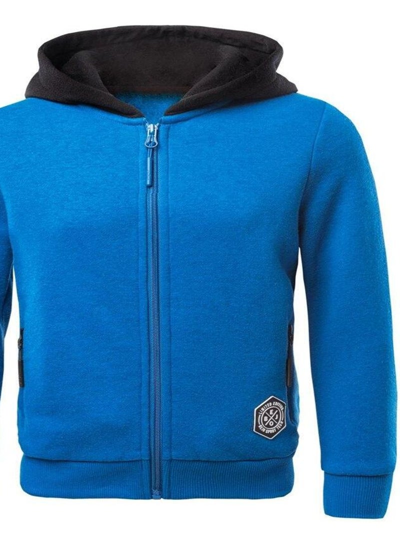 Bejo - Veste à capuche REEL Bleu cobalt - Kiabi