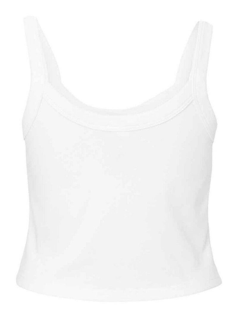 Bella + Canvas - Débardeur bretelles fines Blanc - Kiabi