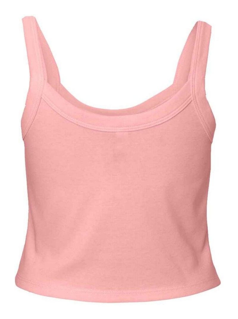 Bella + Canvas - Débardeur bretelles fines Rose parme - Kiabi