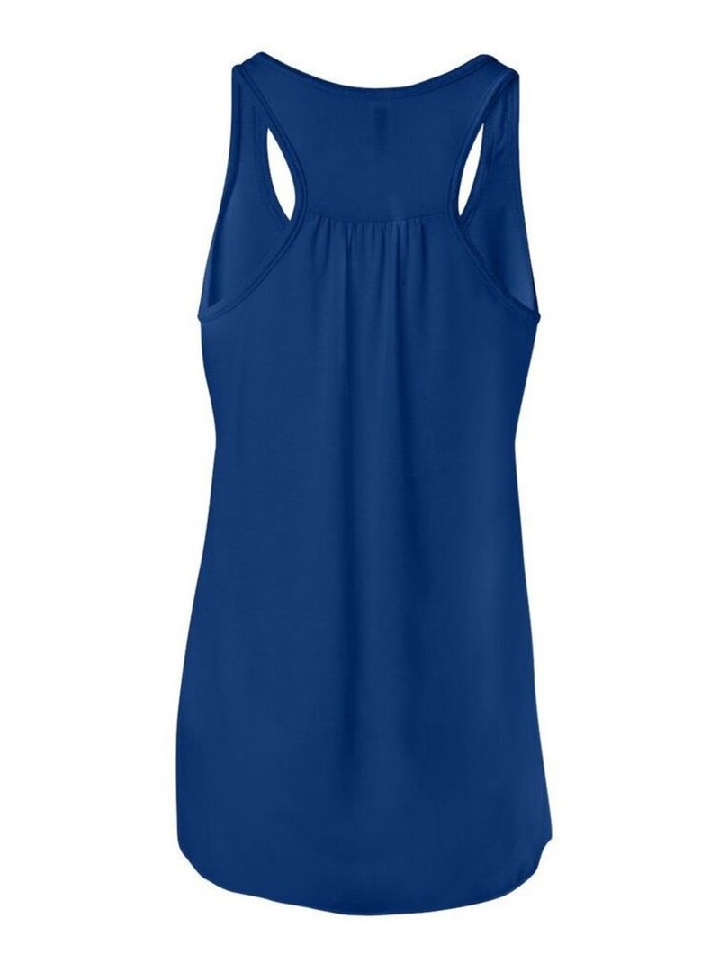 Bella + Canvas - Débardeur FLOWY Bleu roi - Kiabi