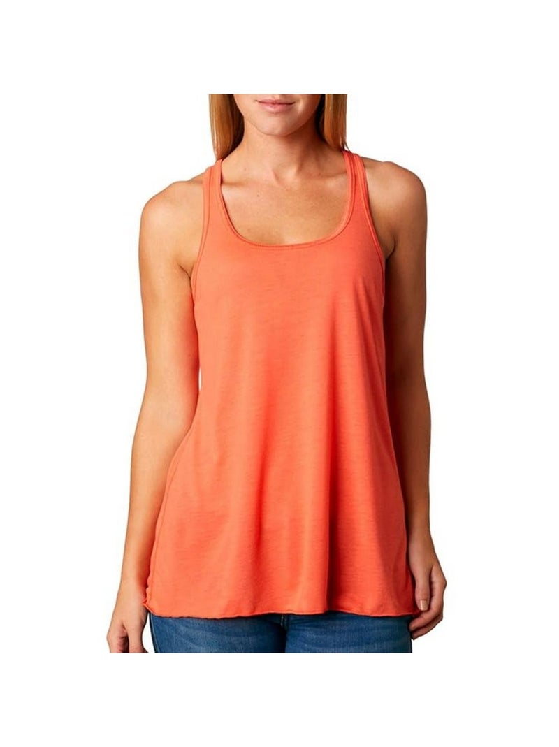 Bella + Canvas - Débardeur FLOWY Corail - Kiabi