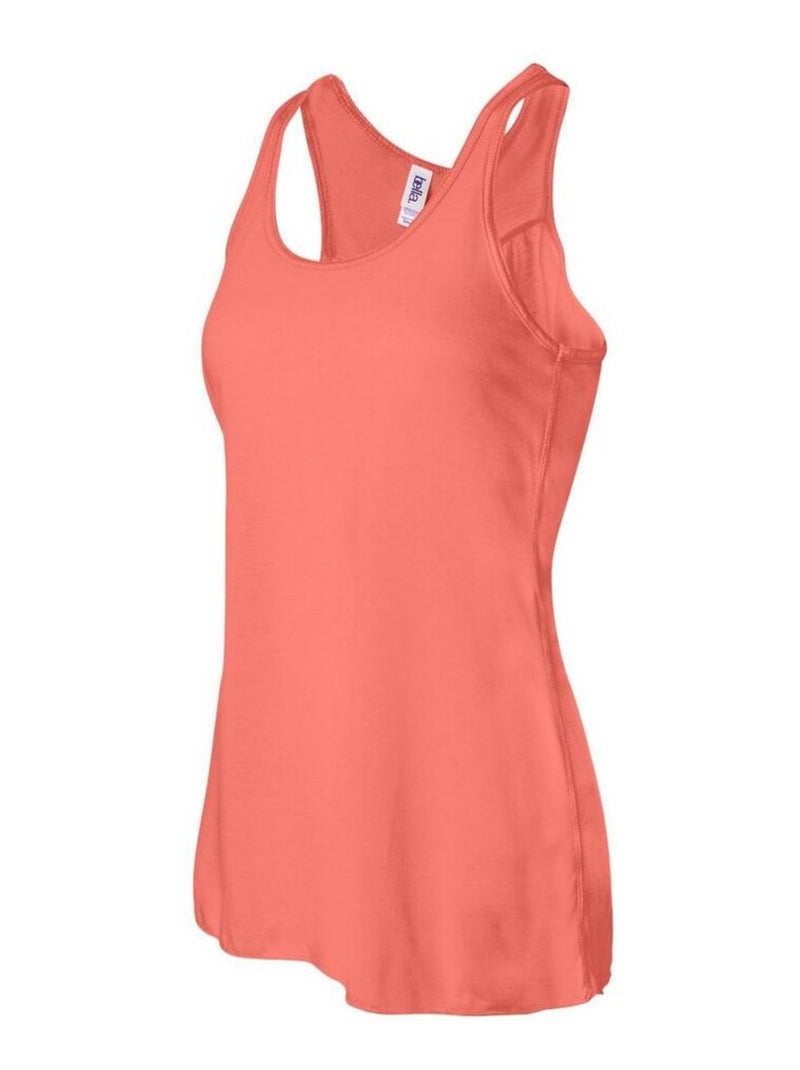 Bella + Canvas - Débardeur FLOWY Orange corail - Kiabi