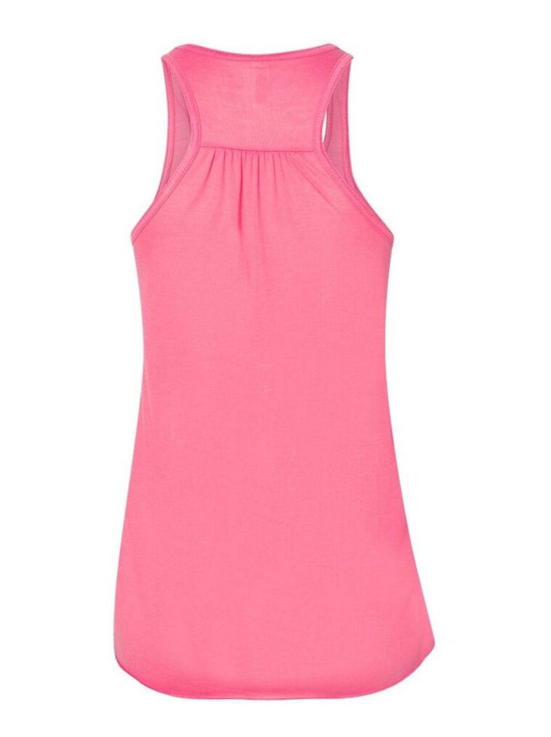 Bella + Canvas - Débardeur FLOWY Rose - Kiabi