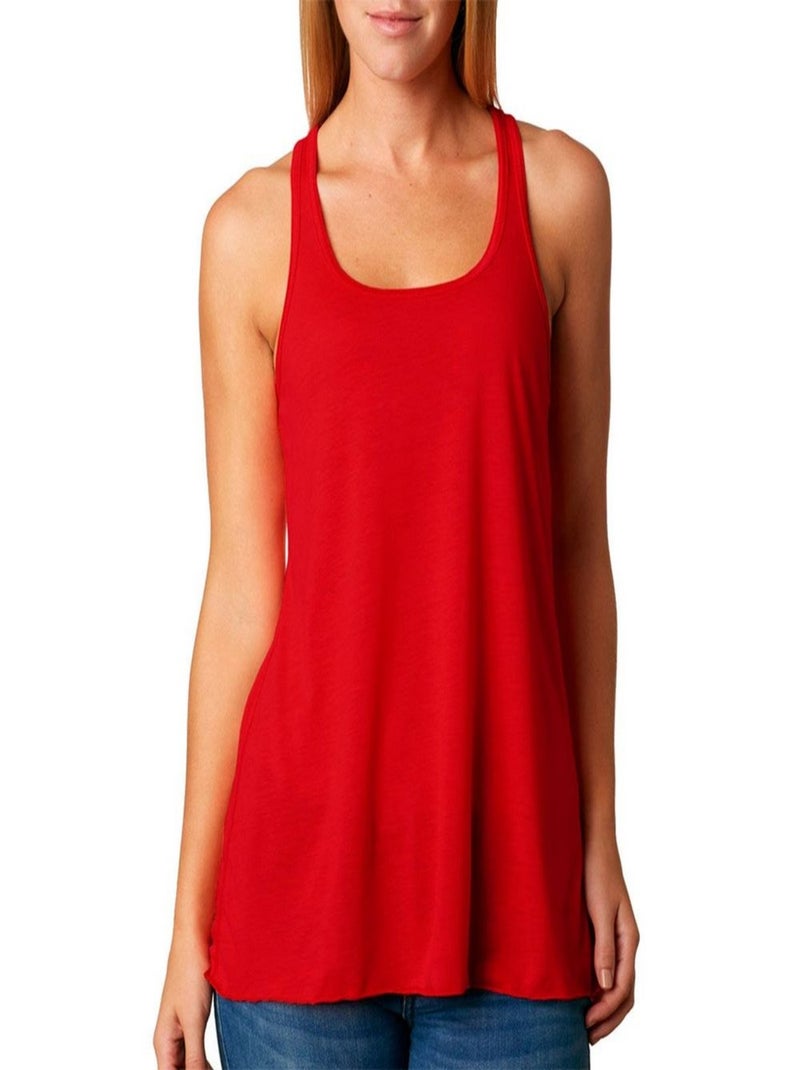 Bella + Canvas - Débardeur FLOWY Rouge - Kiabi