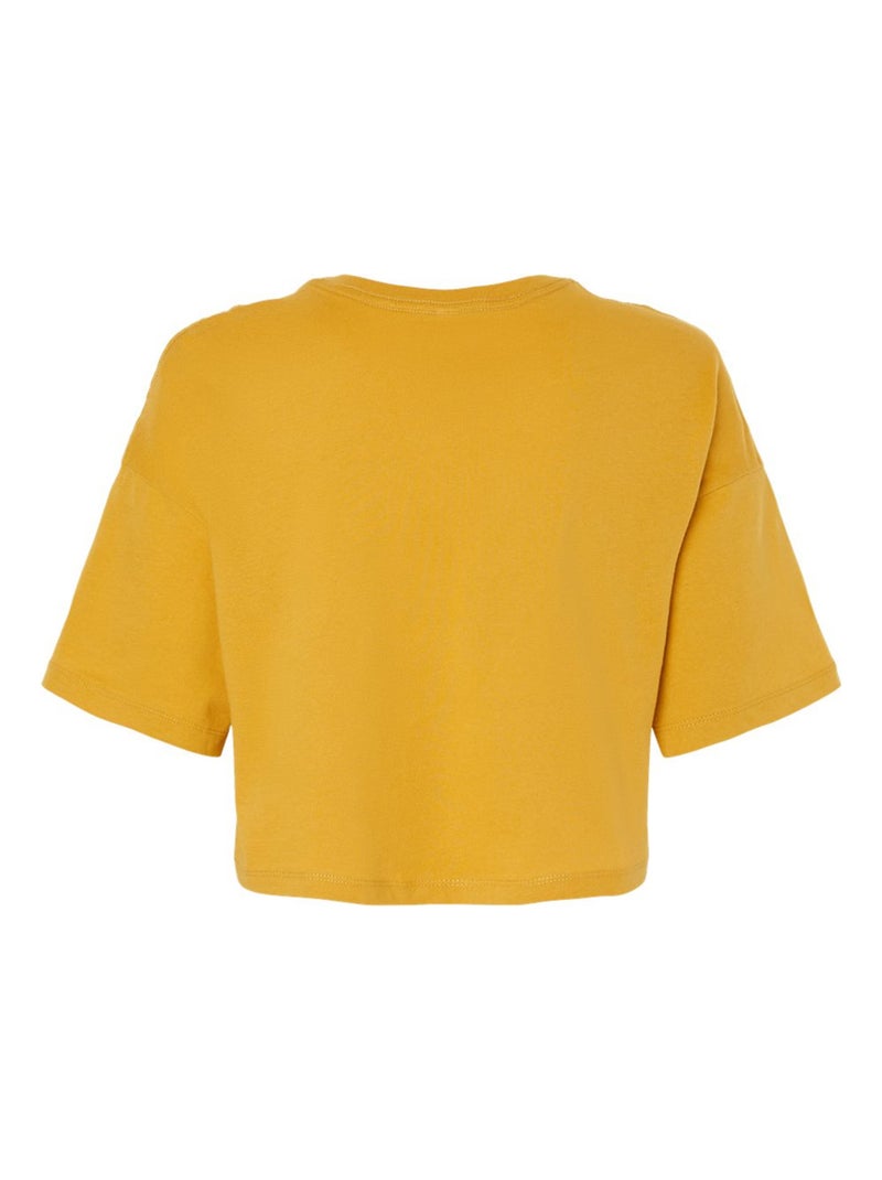 Bella + Canvas - Haut court Moutarde - Kiabi