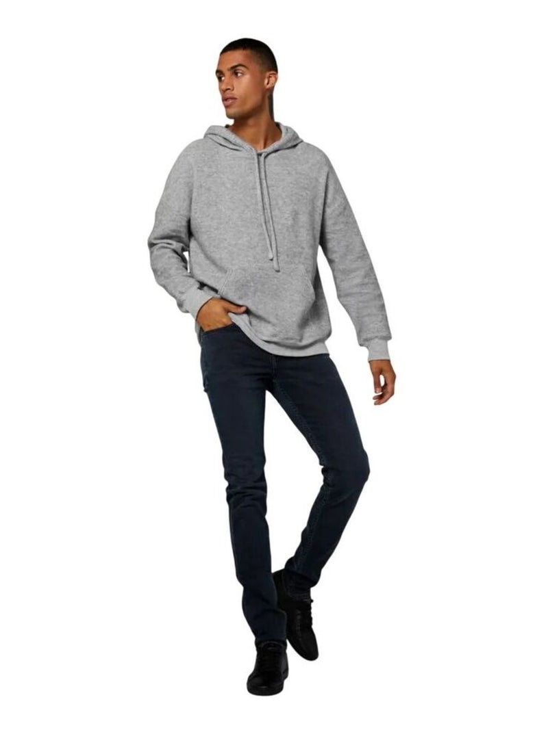 Bella + Canvas - Sweat à capuche Gris clair - Kiabi