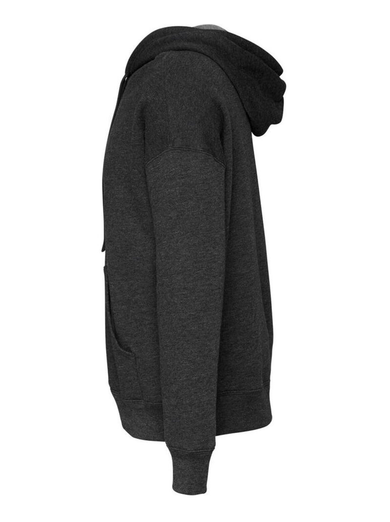 Bella + Canvas - Sweat à capuche Gris foncé - Kiabi