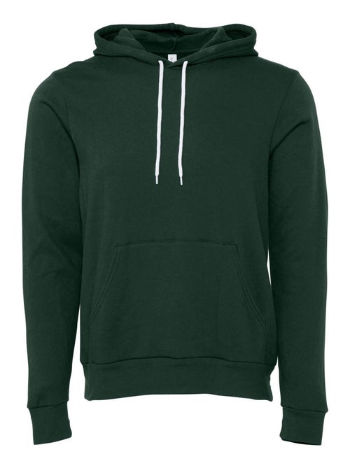 Bella + Canvas - Sweatshirt polaire à capuche - Kiabi