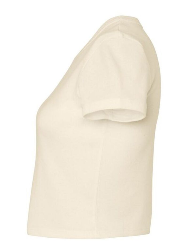 Bella + Canvas - T-shirt court Ecru - Kiabi