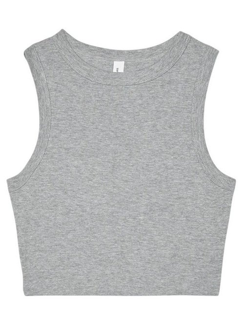 Bella + Canvas - T-shirt court motif/style Chiné - Kiabi
