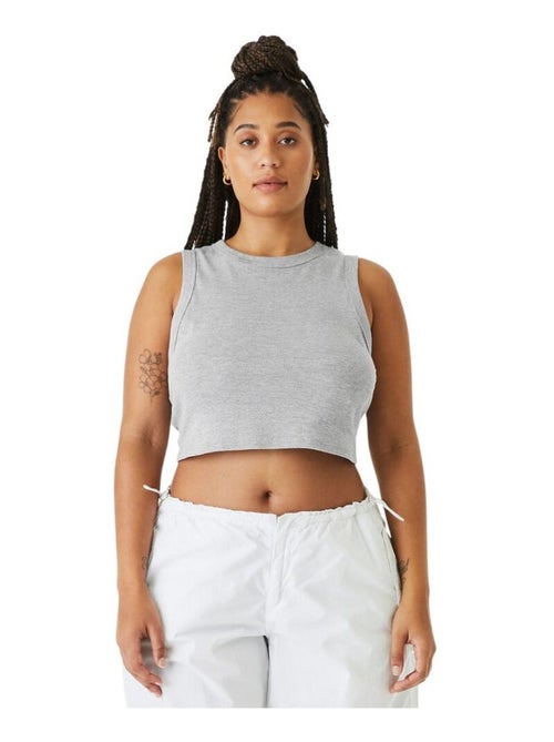 Bella + Canvas - T-shirt court motif/style Chiné - Kiabi