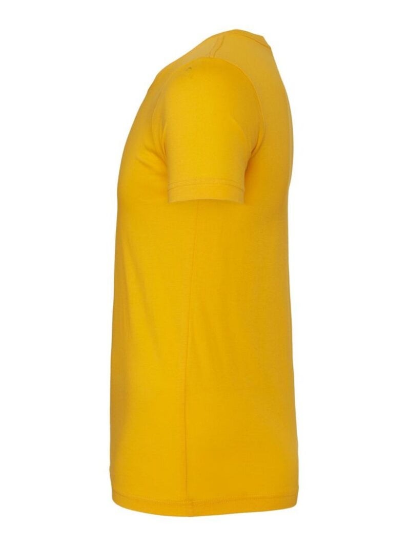 Bella + Canvas - T-shirt Jaune or - Kiabi