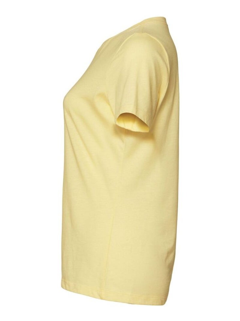 Bella + Canvas - T-shirt manches courtes Beige - Kiabi