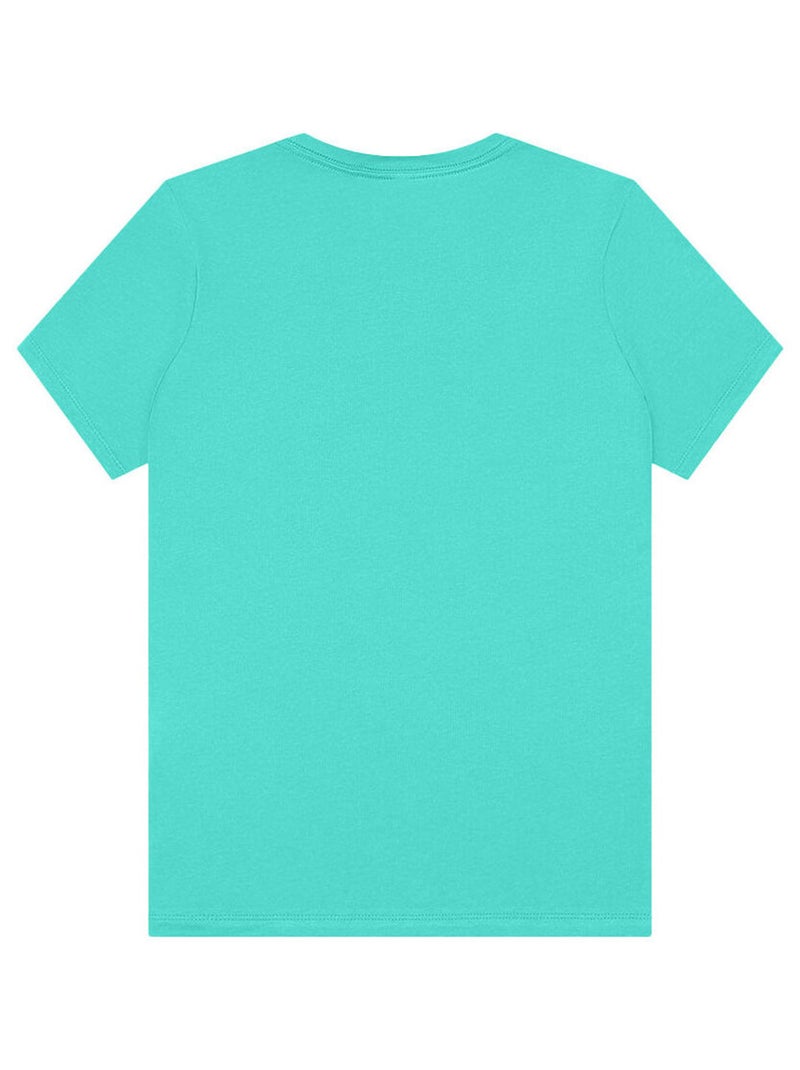 Bella + Canvas - T-shirt manches courtes Bleu lagon - Kiabi