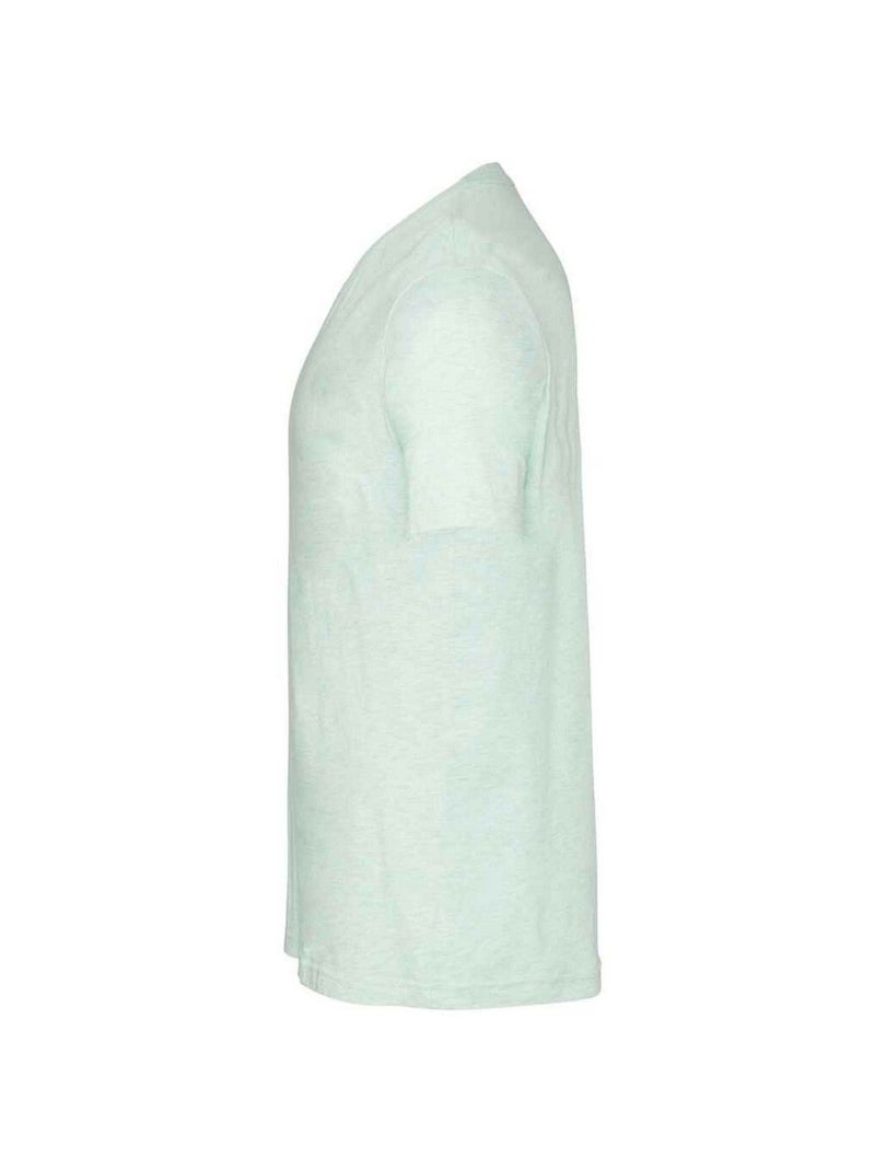 Bella + Canvas - T-shirt manches courtes CVC Bleu aqua - Kiabi