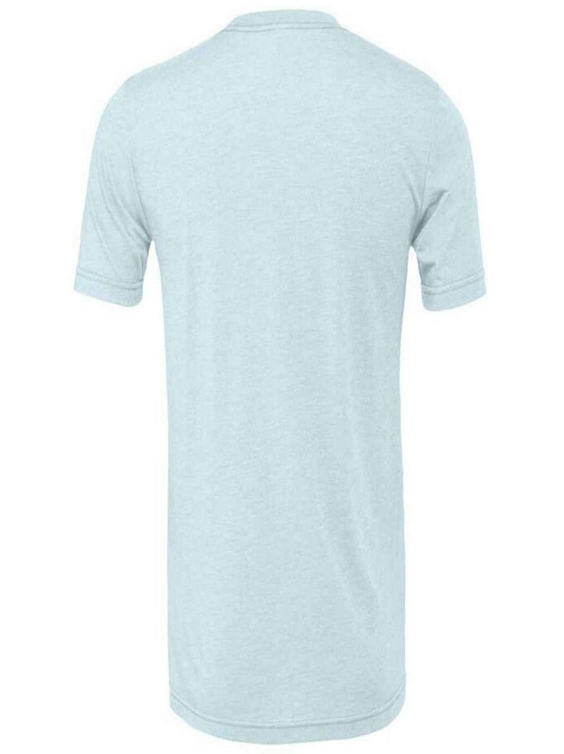 Bella + Canvas - T-shirt manches courtes CVC Bleu ciel - Kiabi