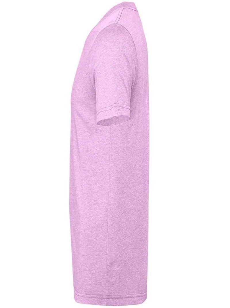 Bella + Canvas - T-shirt manches courtes CVC Rose pâle - Kiabi