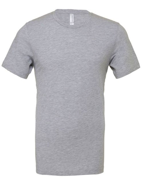 Bella + Canvas - T-shirt manches courtes motif/style Chiné - Kiabi