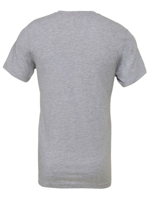 Bella + Canvas - T-shirt manches courtes motif/style Chiné - Kiabi