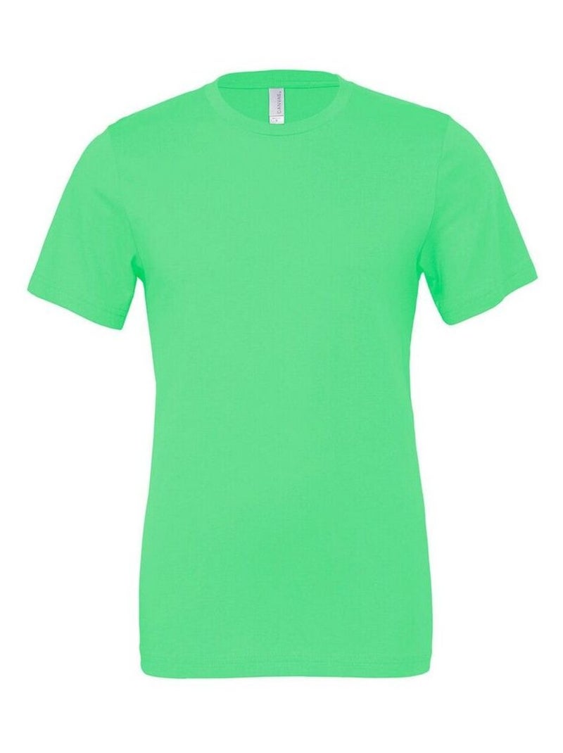 Bella + Canvas - T-shirt manches courtes Vert fluo - Kiabi
