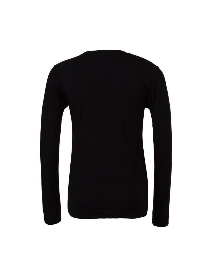 Bella + Canvas - T-shirt manches longues Noir - Kiabi