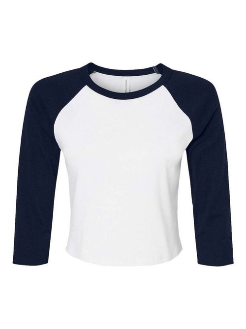 Bella + Canvas - T-shirt manches ¾ motif/style Bébé - Kiabi