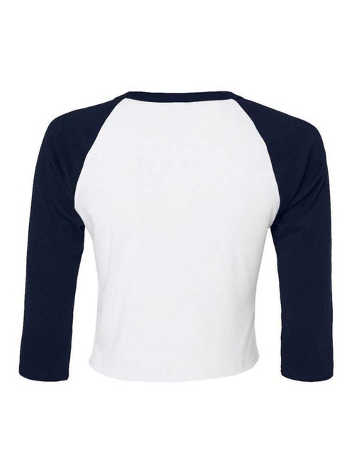 Bella + Canvas - T-shirt manches ¾ motif/style Bébé - Kiabi