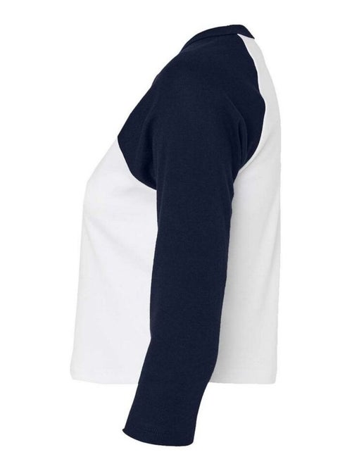 Bella + Canvas - T-shirt manches ¾ motif/style Bébé - Kiabi