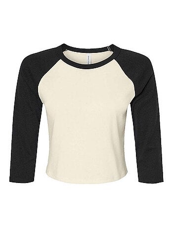 Bella + Canvas - T-shirt manches ¾ motif/style Bébé