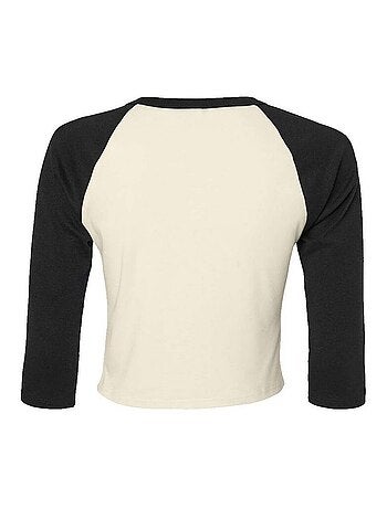 Bella + Canvas - T-shirt manches ¾ motif/style Bébé