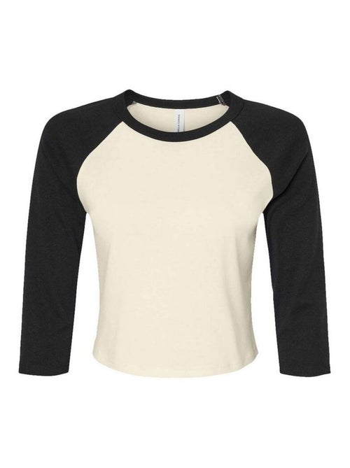 Bella + Canvas - T-shirt manches ¾ motif/style Bébé - Kiabi