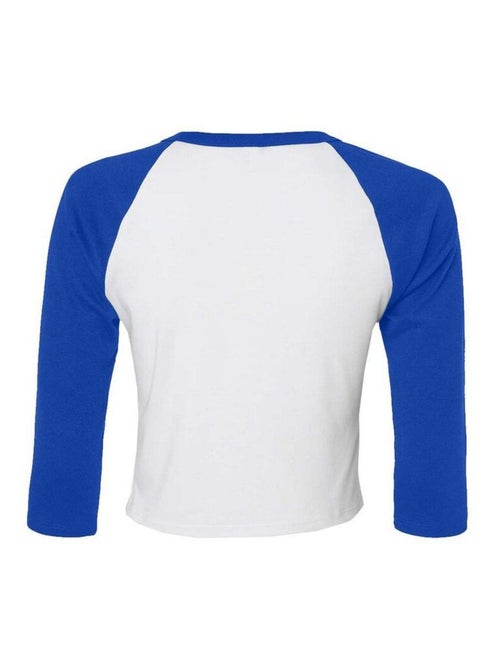 Bella + Canvas - T-shirt manches ¾ motif/style Bébé - Kiabi