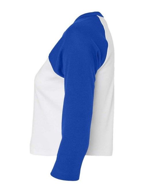 Bella + Canvas - T-shirt manches ¾ motif/style Bébé - Kiabi