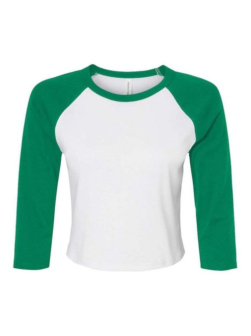 Bella + Canvas - T-shirt manches ¾ motif/style Bébé - Kiabi