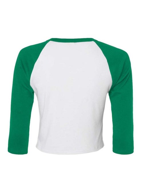 Bella + Canvas - T-shirt manches ¾ motif/style Bébé - Kiabi