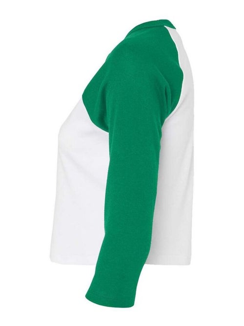 Bella + Canvas - T-shirt manches ¾ motif/style Bébé - Kiabi