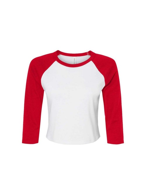Bella + Canvas - T-shirt manches ¾ motif/style Bébé - Kiabi