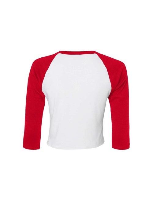 Bella + Canvas - T-shirt manches ¾ motif/style Bébé - Kiabi