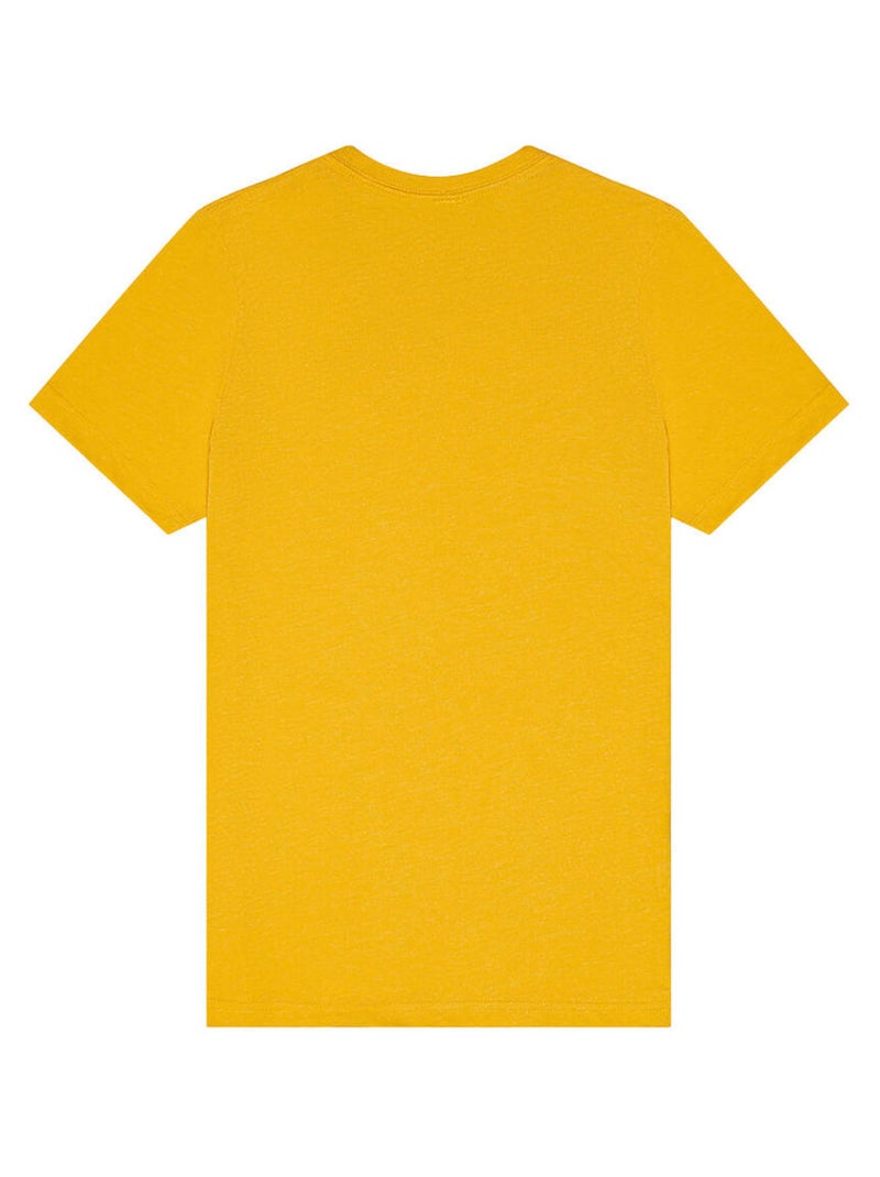 Bella + Canvas - T-shirt motif/style Chiné Jaune citron - Kiabi