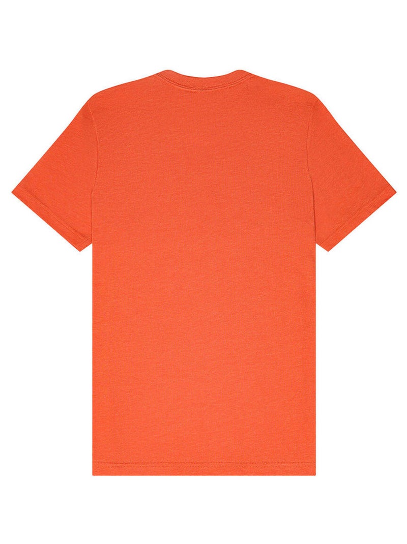 Bella + Canvas - T-shirt motif/style Chiné Orange - Kiabi