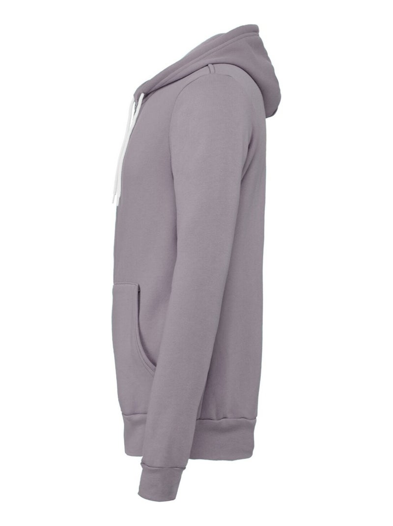 Bella + Canvas - Veste à capuche Gris - Kiabi