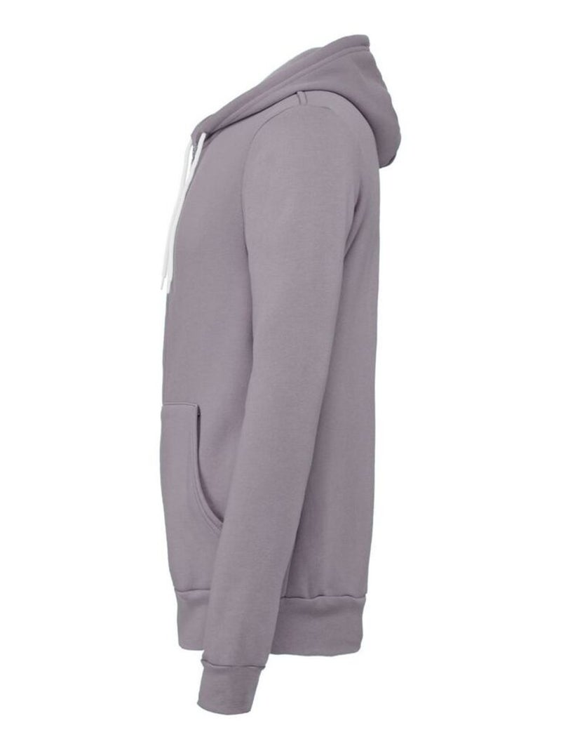 Bella + Canvas - Veste à capuche Gris souris - Kiabi